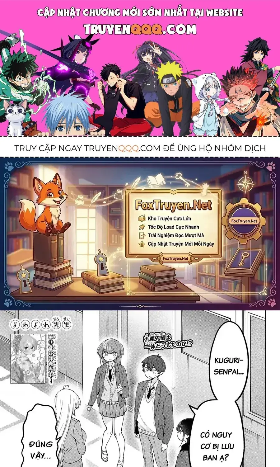 Yowa Yowa Sensei Chapter 112 - Trang 2