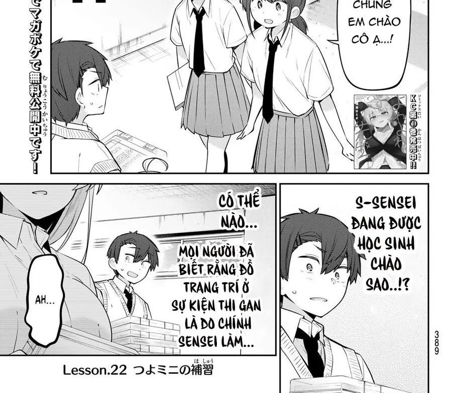 Yowa Yowa Sensei Chapter 22 - Trang 3
