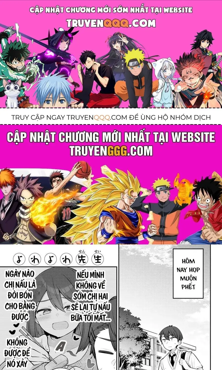 Yowa Yowa Sensei Chapter 23 - Trang 2
