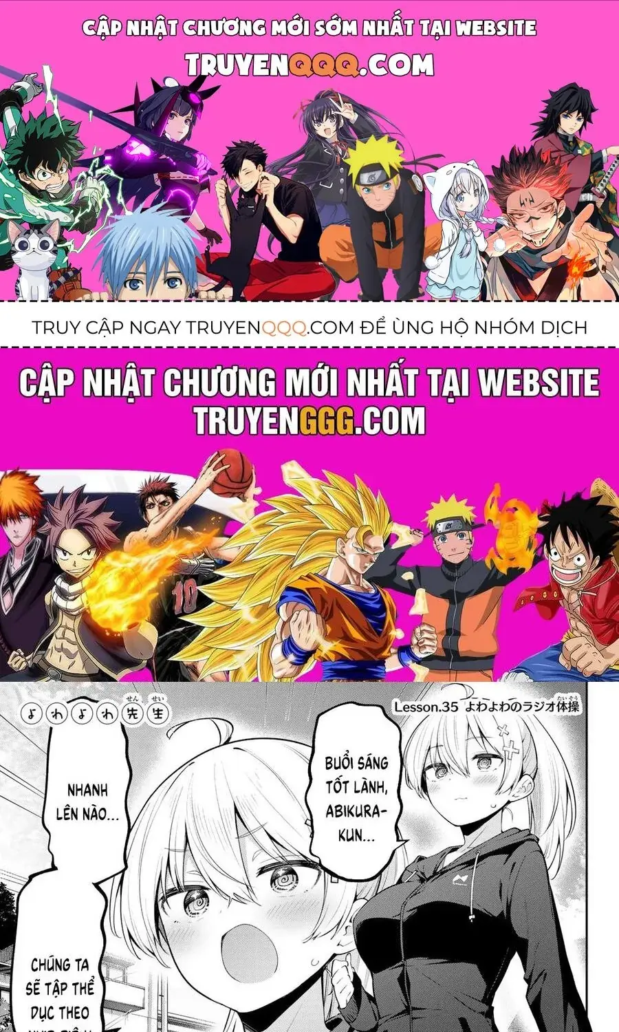 Yowa Yowa Sensei Chapter 35 - Trang 2