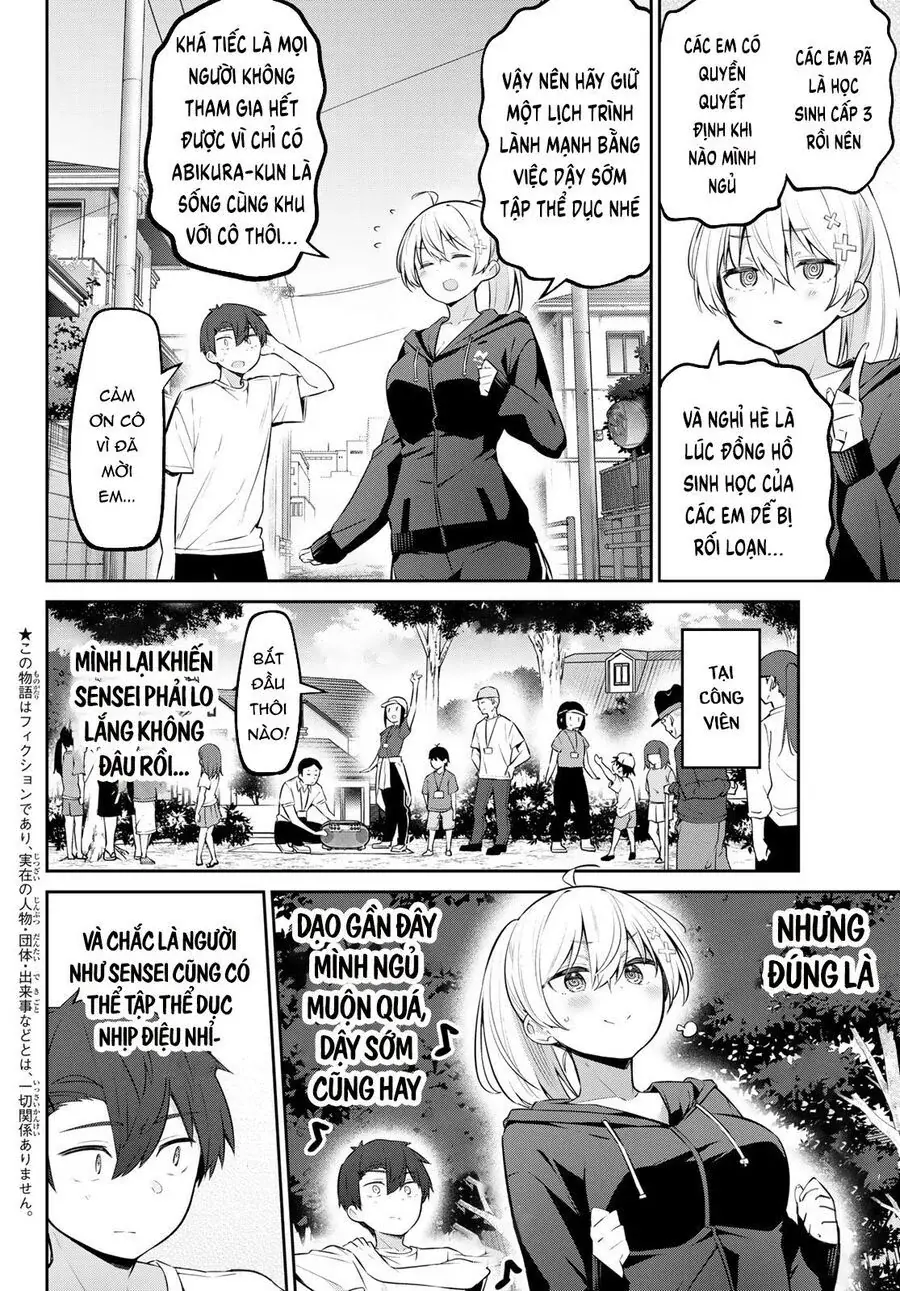 Yowa Yowa Sensei Chapter 35 - Trang 4