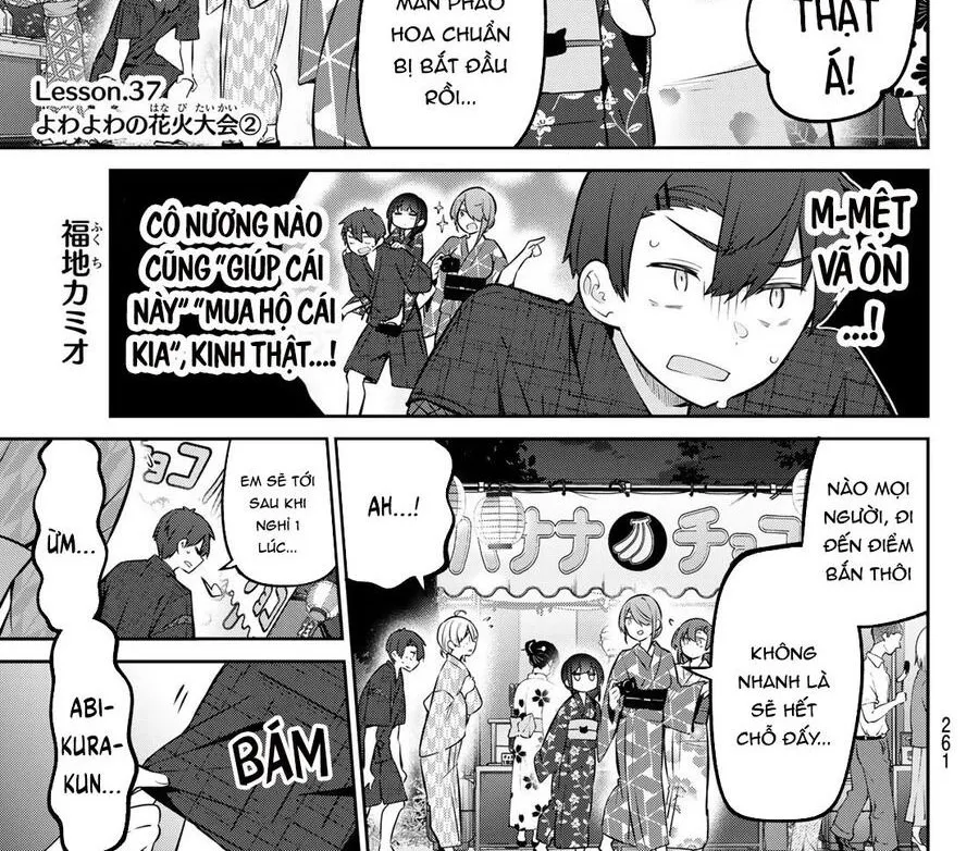 Yowa Yowa Sensei Chapter 37 - Trang 3