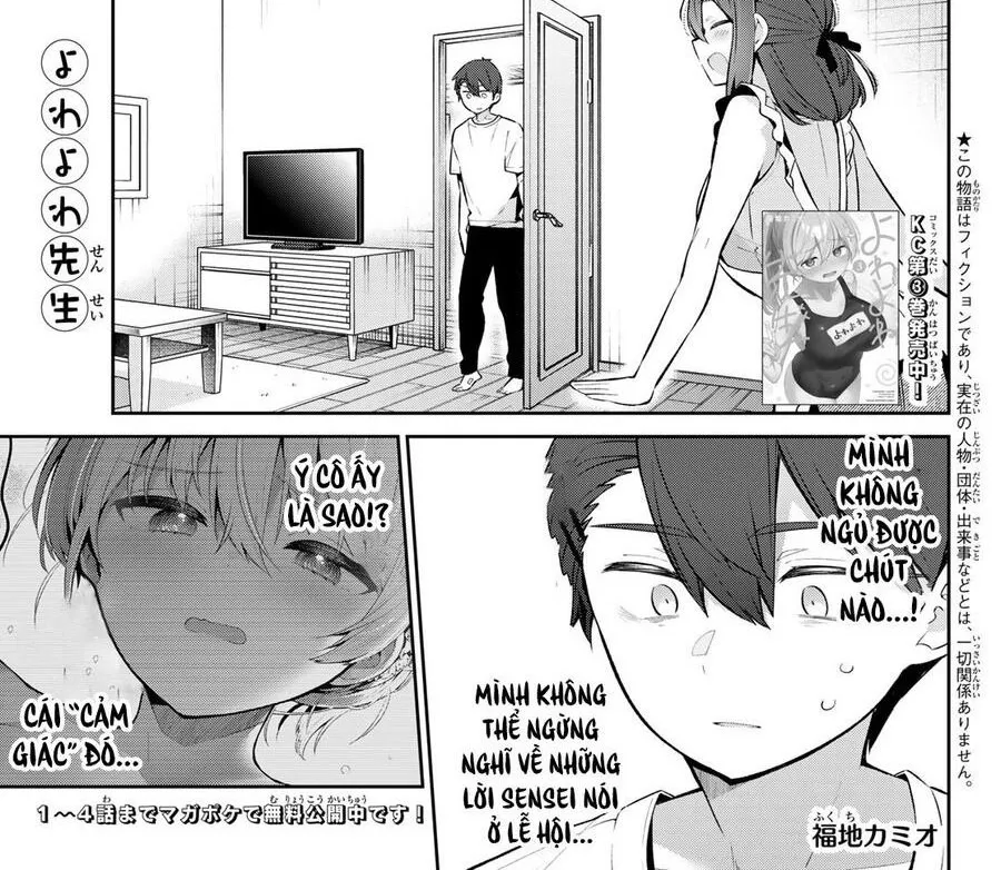 Yowa Yowa Sensei Chapter 39 - Trang 3