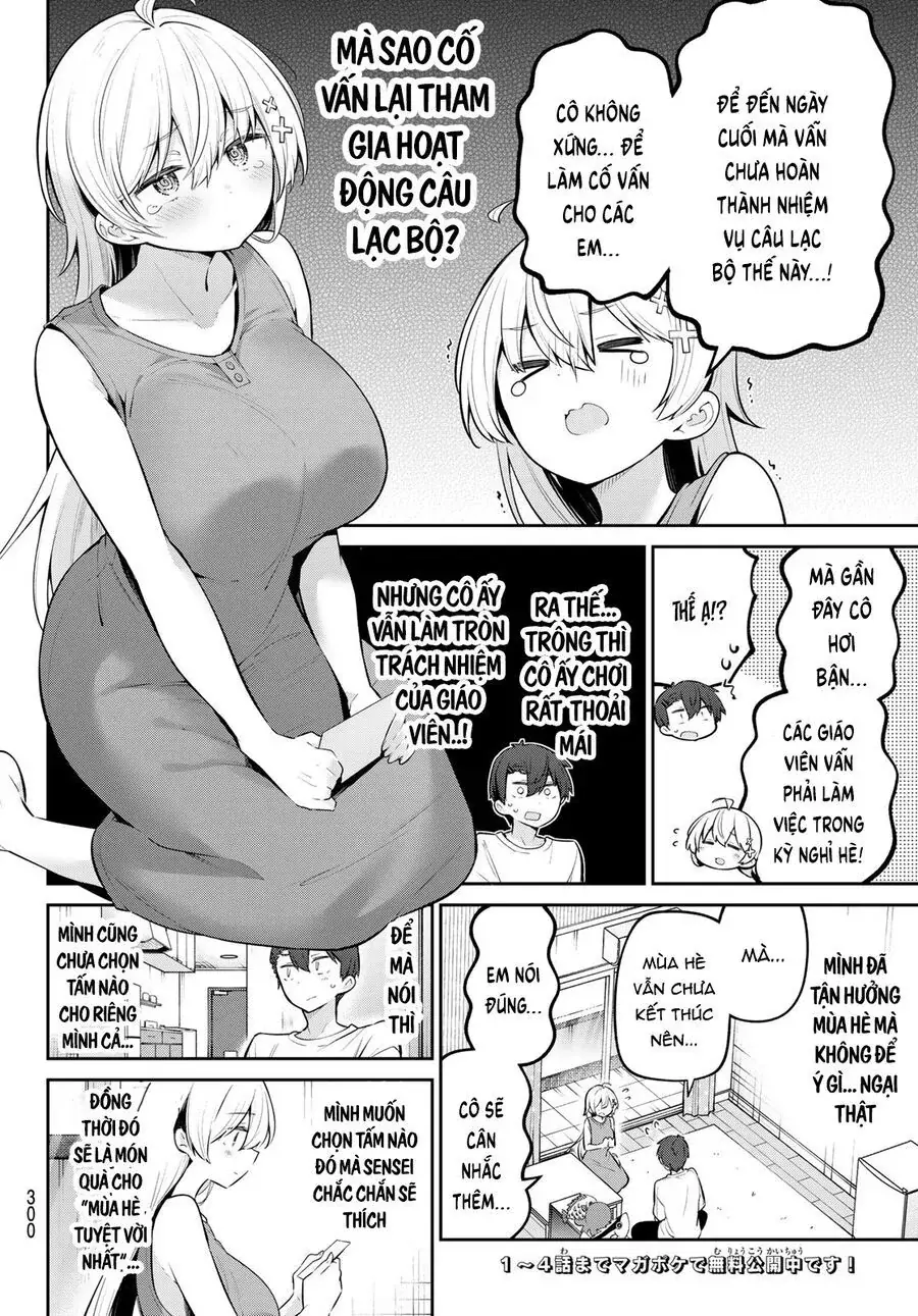 Yowa Yowa Sensei Chapter 43 - Trang 4