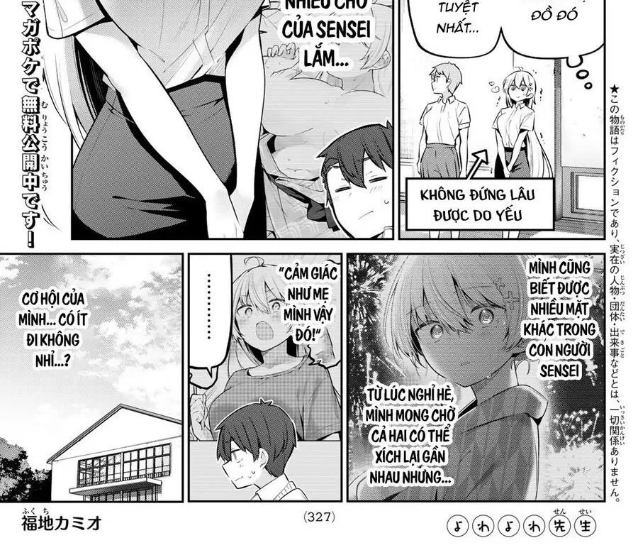 Yowa Yowa Sensei Chapter 44 - Trang 3