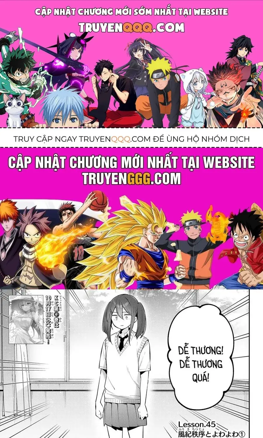 Yowa Yowa Sensei Chapter 45 - Trang 2