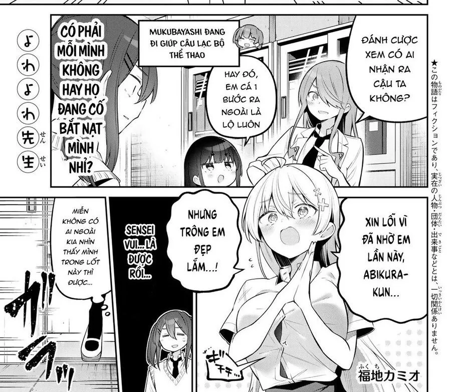 Yowa Yowa Sensei Chapter 45 - Trang 3