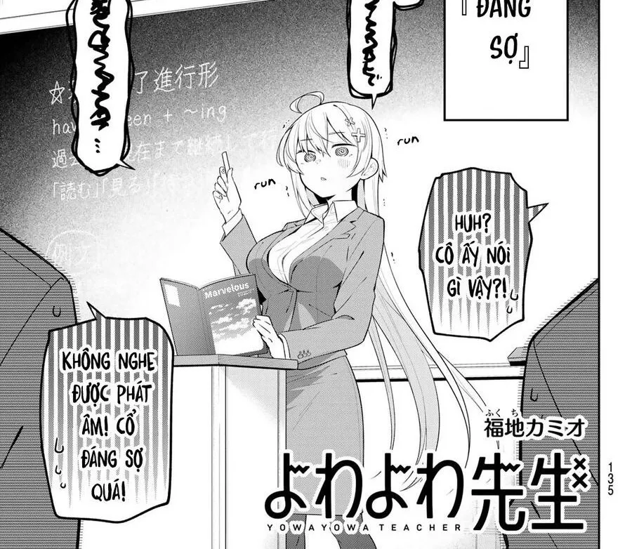 Yowa Yowa Sensei Chapter 5 - Trang 3