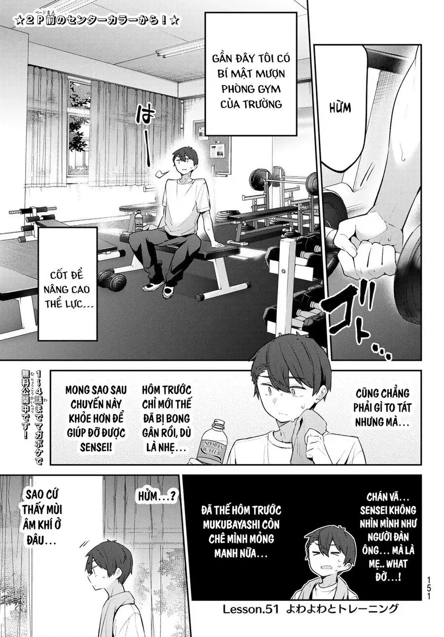 Yowa Yowa Sensei Chapter 51 - Trang 4