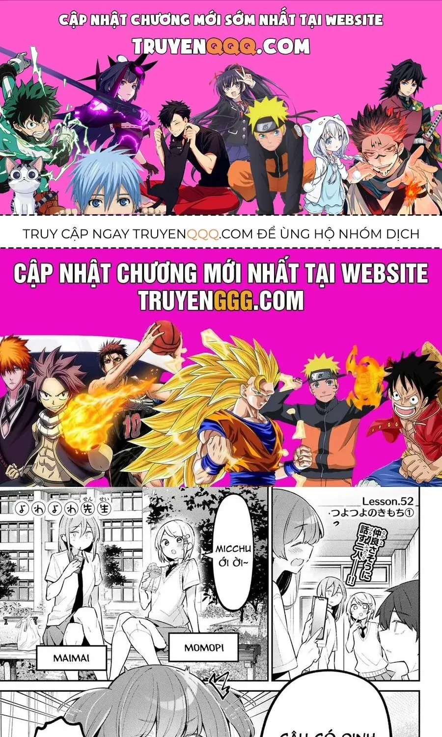 Yowa Yowa Sensei Chapter 52 - Trang 2