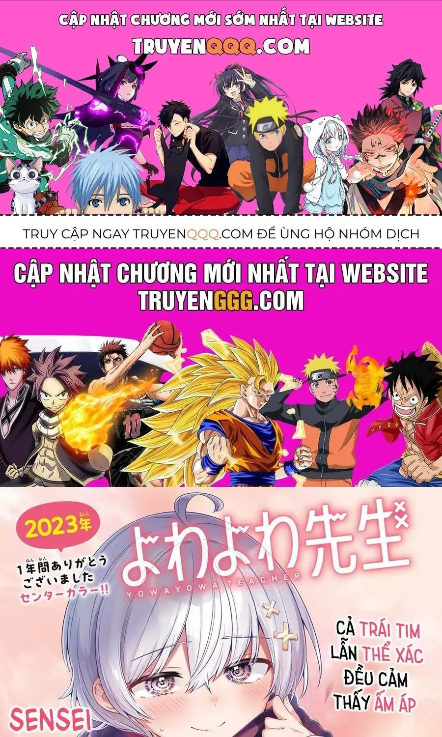 Yowa Yowa Sensei Chapter 54 - Trang 2