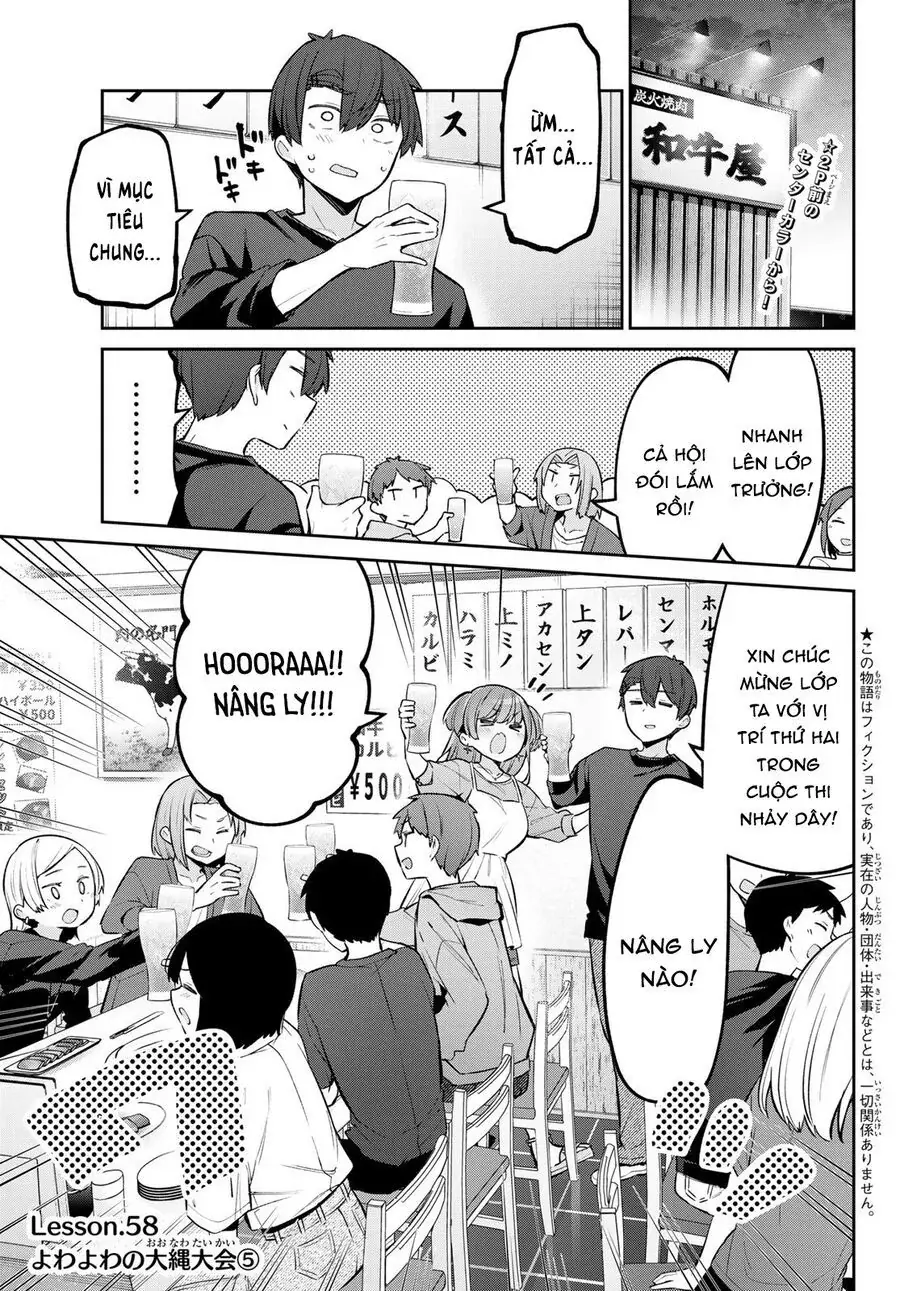 Yowa Yowa Sensei Chapter 58 - Trang 4