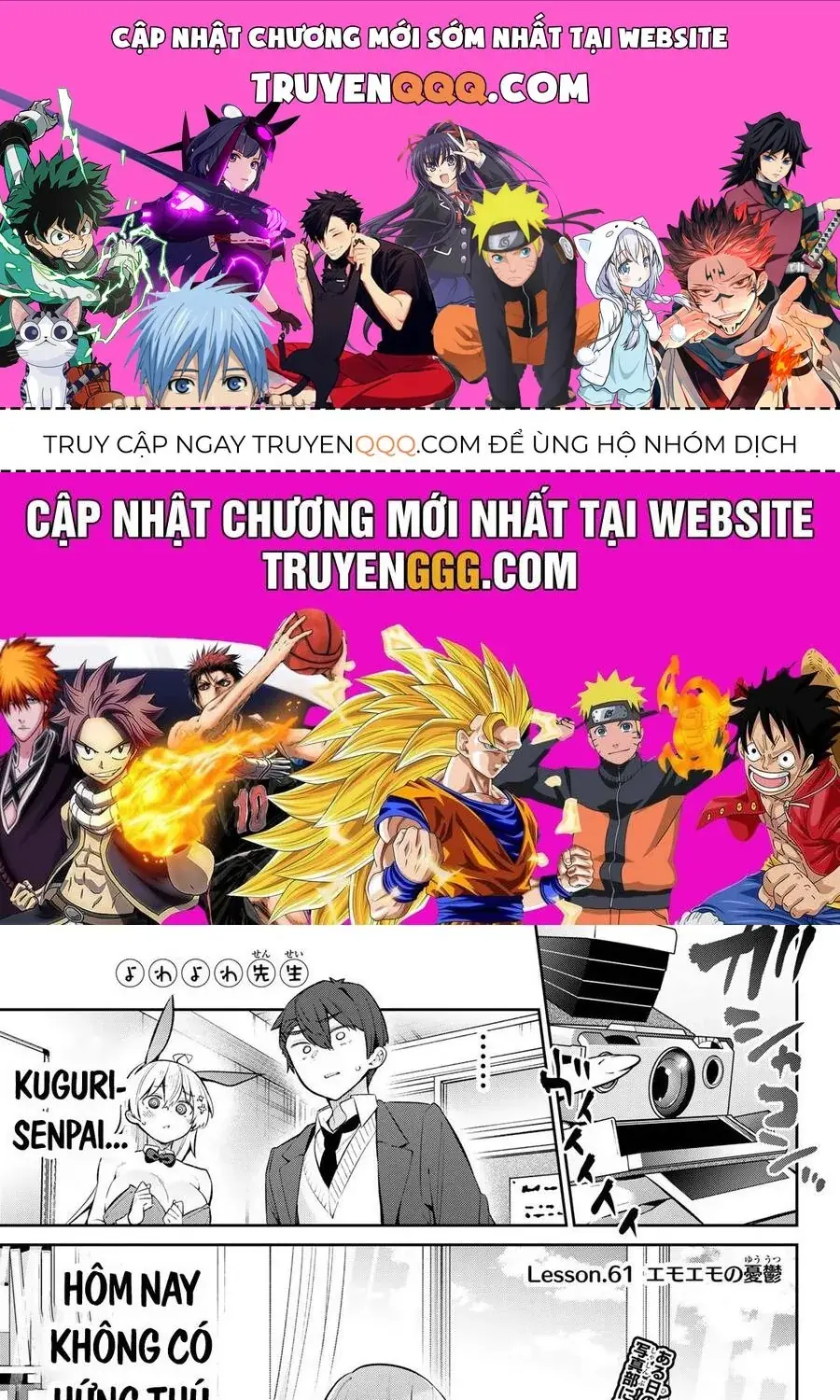 Yowa Yowa Sensei Chapter 61 - Trang 2