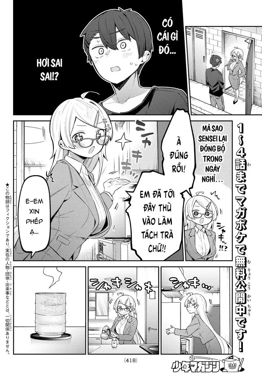 Yowa Yowa Sensei Chapter 64 - Trang 4
