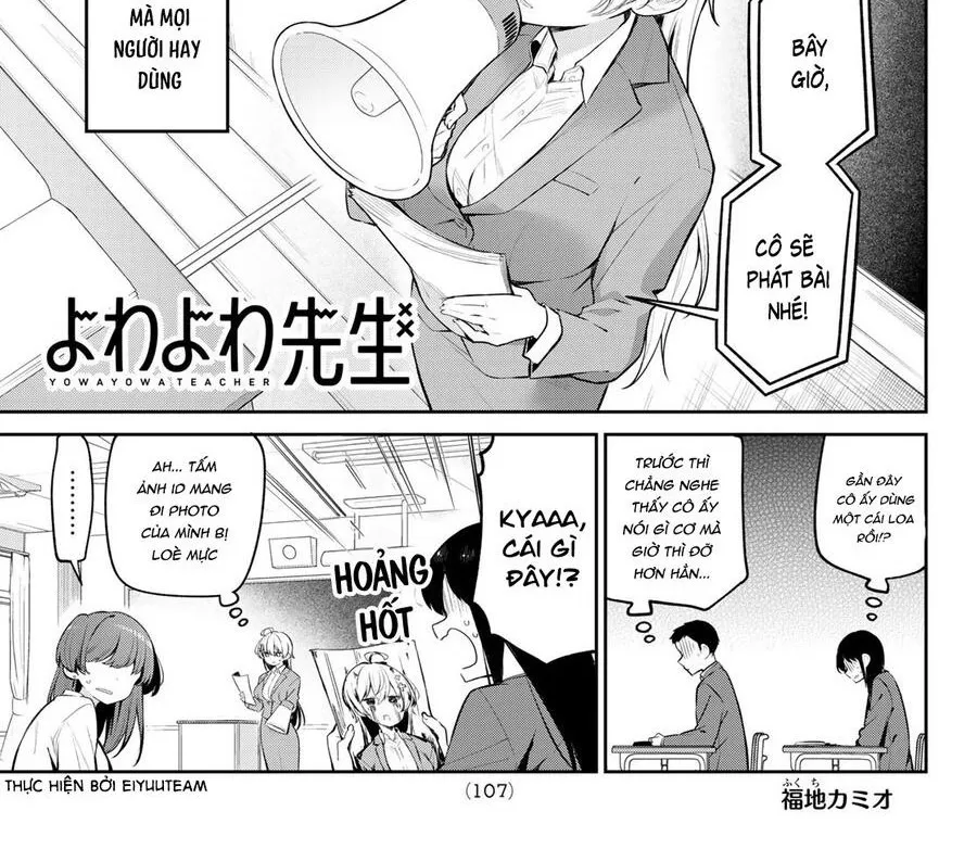 Yowa Yowa Sensei Chapter 7 - Trang 3