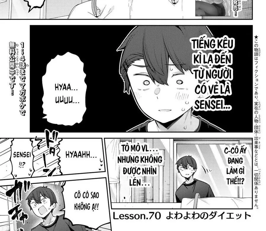 Yowa Yowa Sensei Chapter 70 - Trang 3