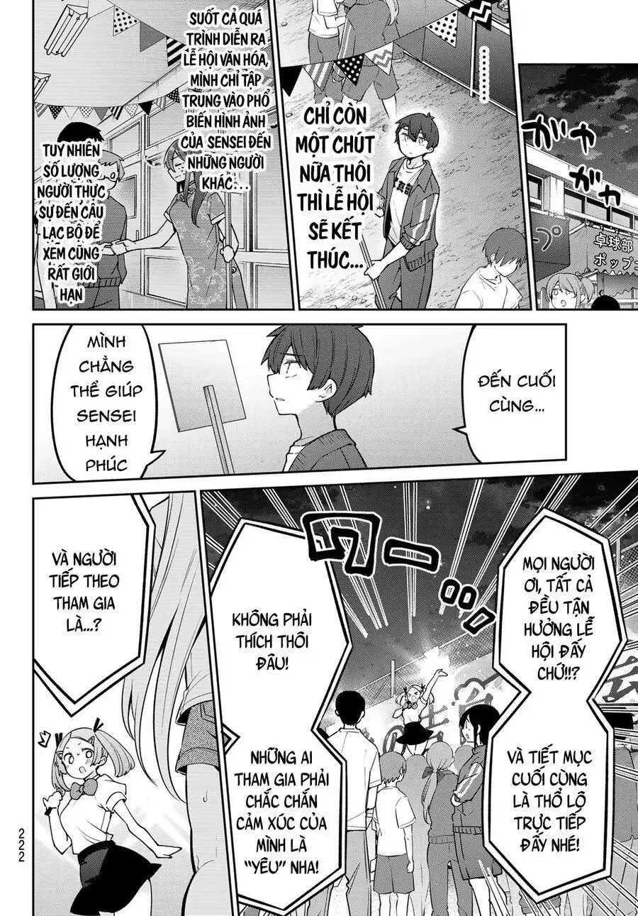 Yowa Yowa Sensei Chapter 82 - Trang 15