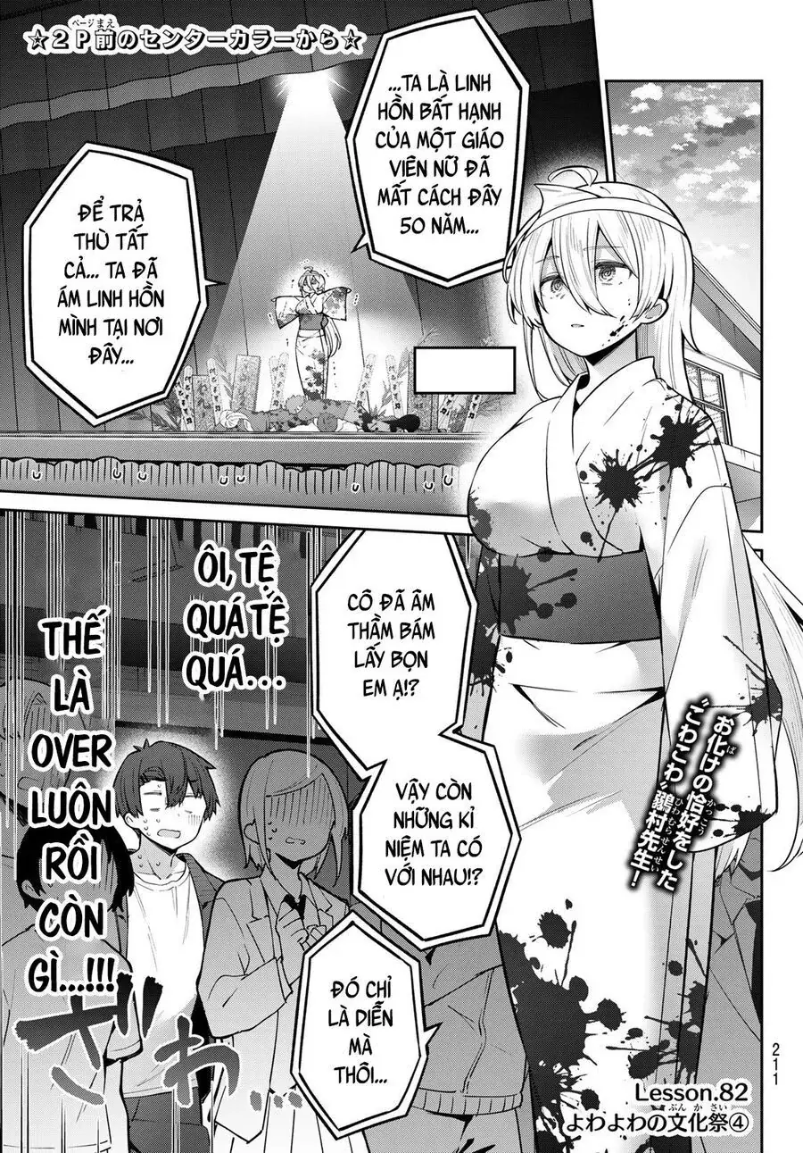 Yowa Yowa Sensei Chapter 82 - Trang 4