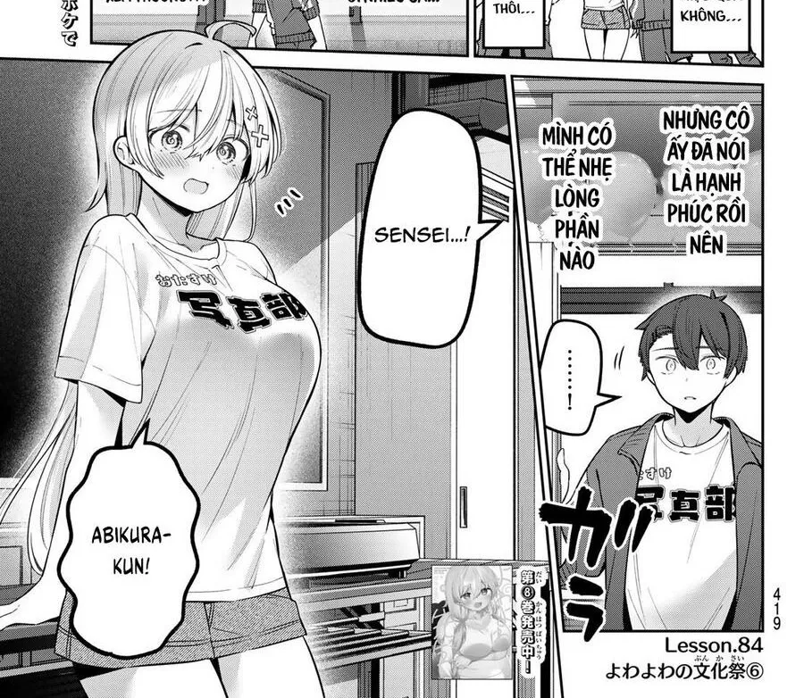 Yowa Yowa Sensei Chapter 84 - Trang 3