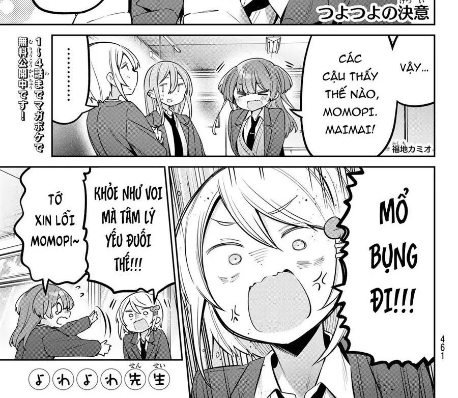 Yowa Yowa Sensei Chapter 87 - Trang 3