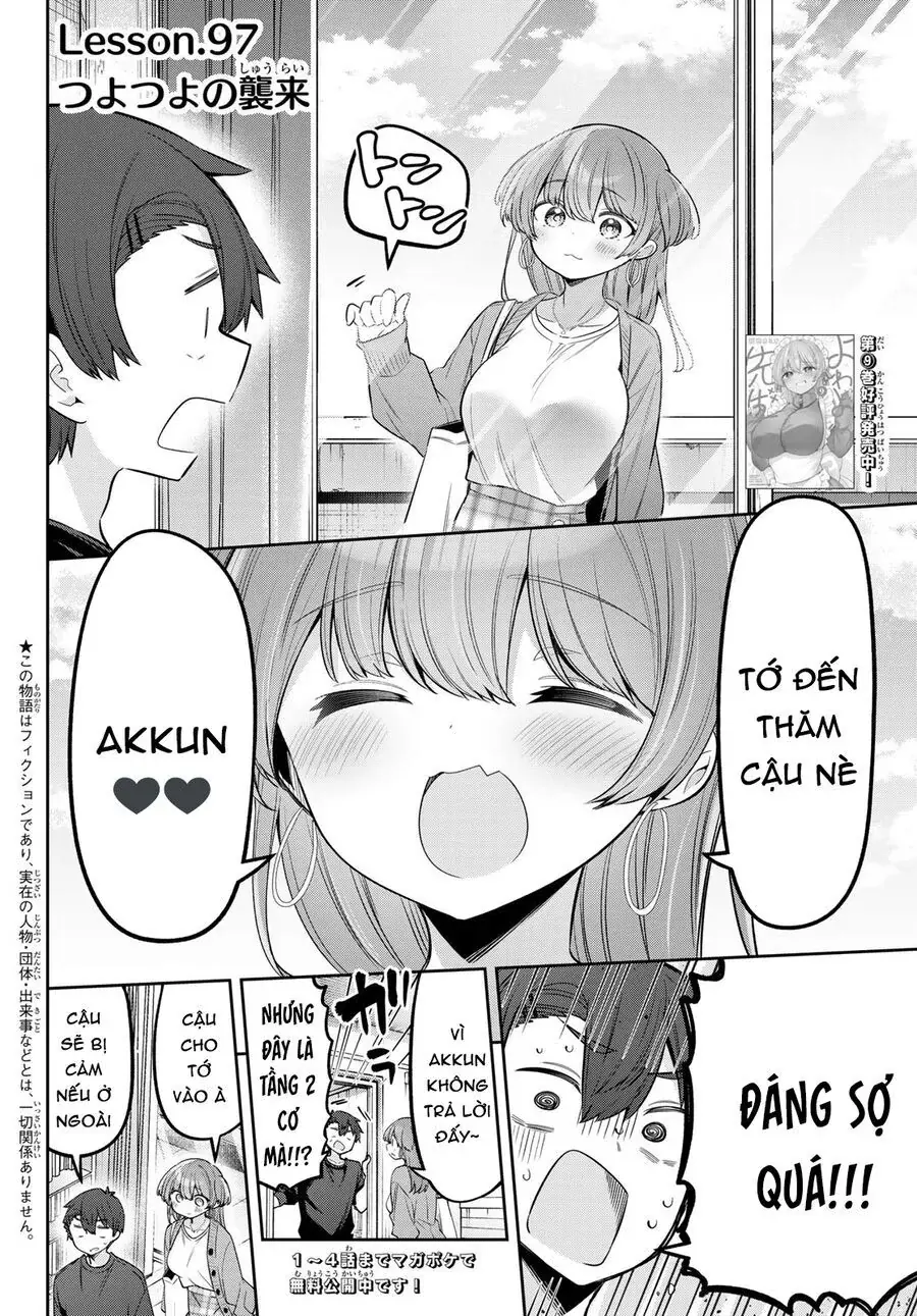 Yowa Yowa Sensei Chapter 97 - Trang 4