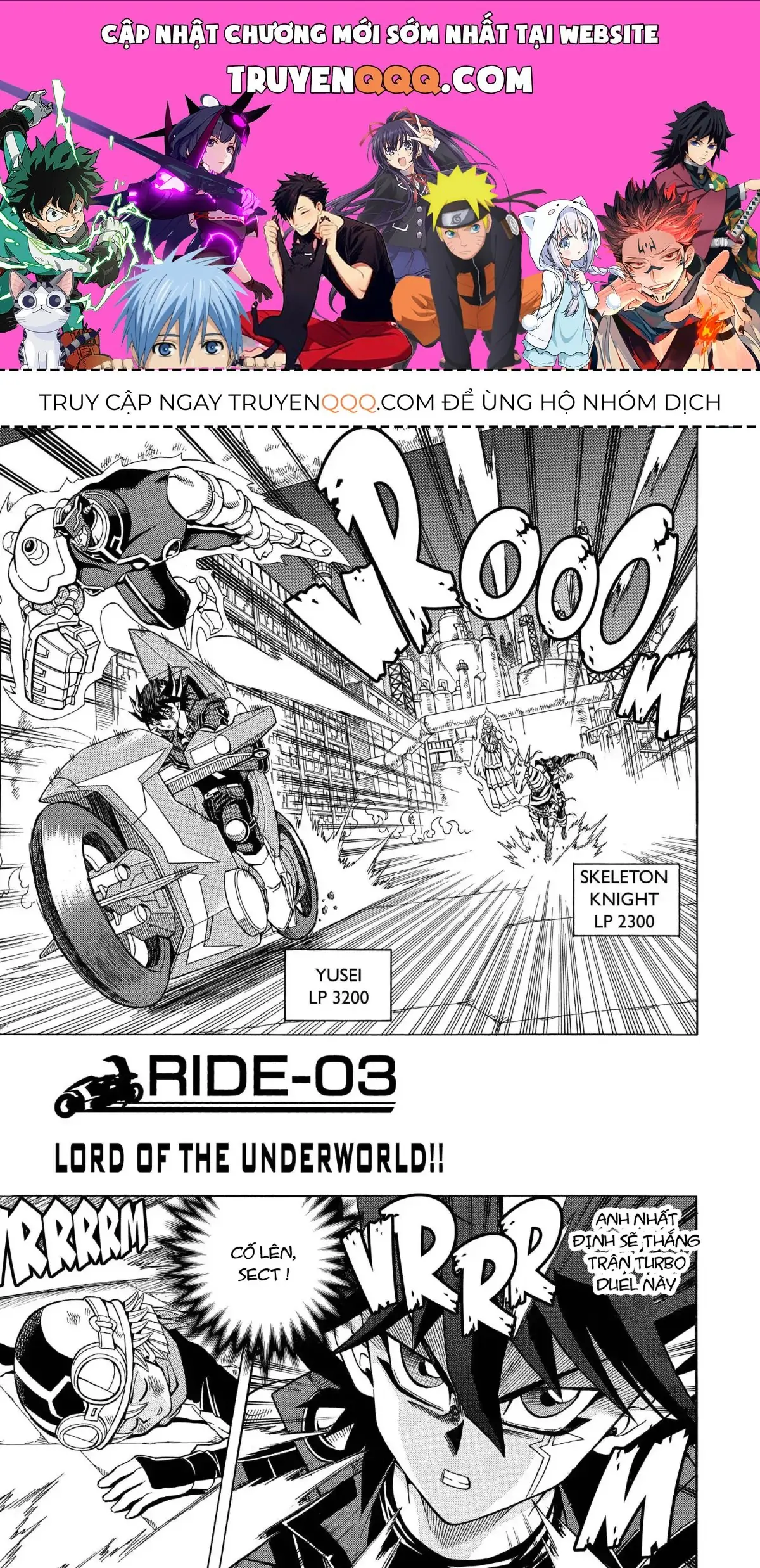 Yu-Gi-Oh 5Ds Chapter 3 - Trang 2