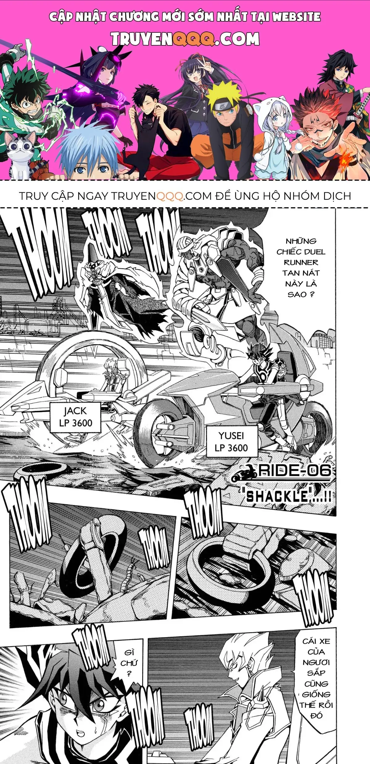 Yu-Gi-Oh 5Ds Chapter 6 - Trang 2