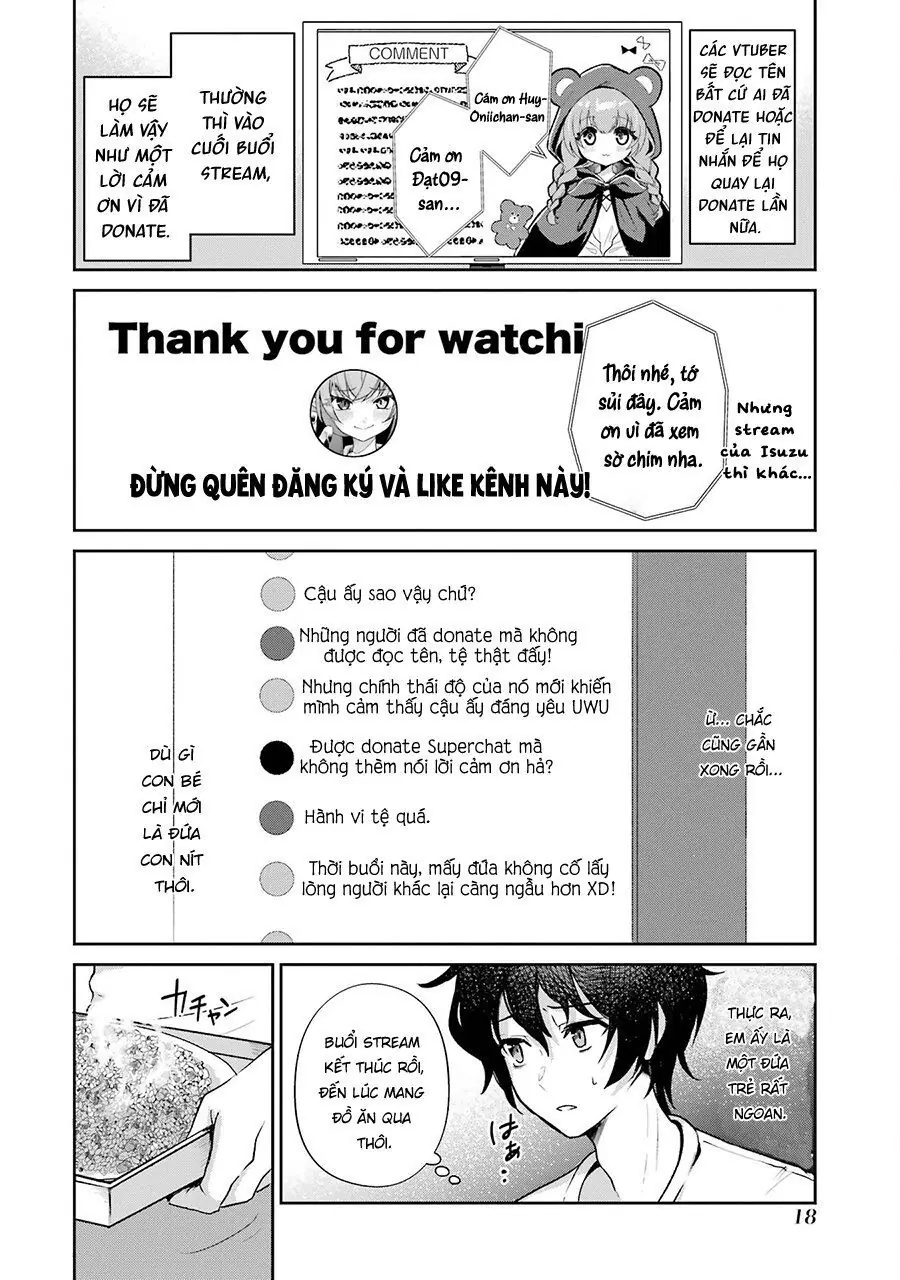 Yuumei Vtuber No Ani Dakedo, Nazeka Ore Ga Yuumei Ni Natteita Chapter 1 - Trang 17
