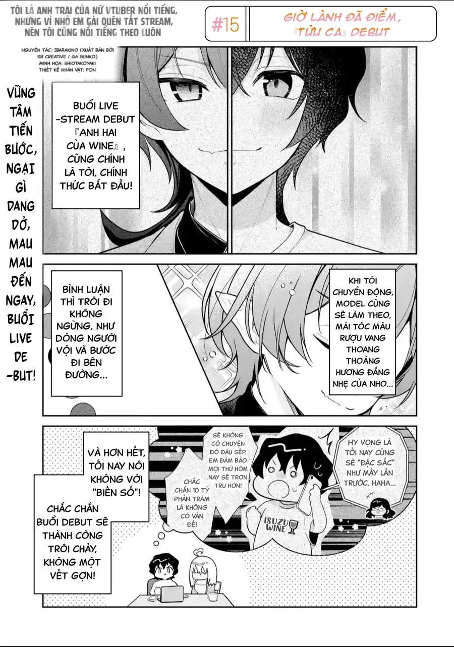 Yuumei Vtuber No Ani Dakedo, Nazeka Ore Ga Yuumei Ni Natteita Chapter 15 - Trang 3