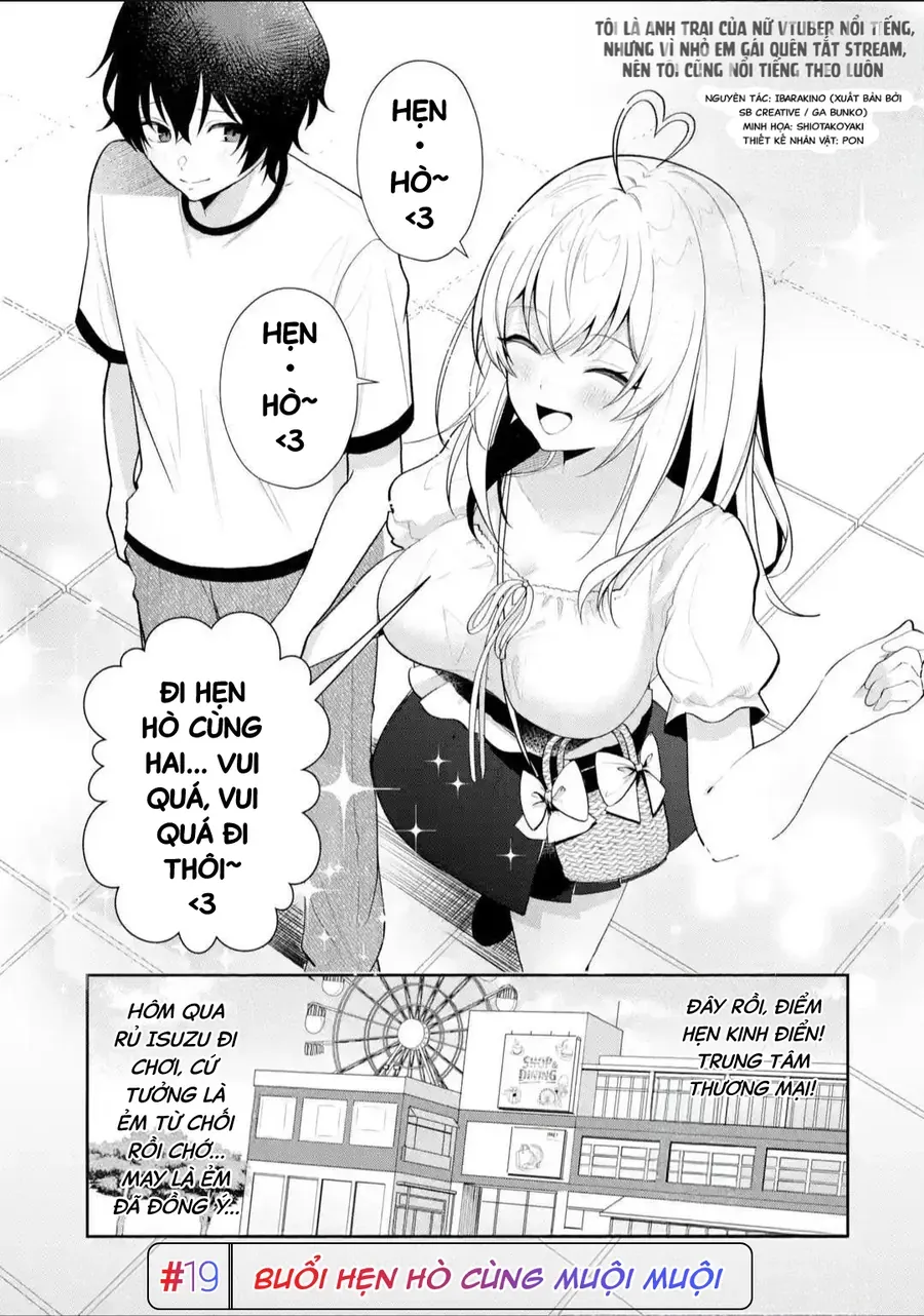 Yuumei Vtuber No Ani Dakedo, Nazeka Ore Ga Yuumei Ni Natteita Chapter 19 - Trang 3
