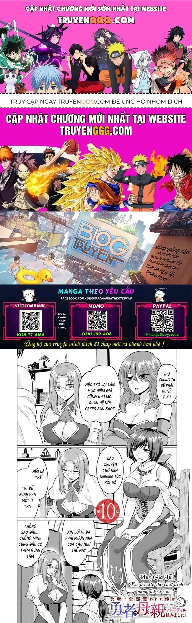 Yuusha Ni Zenbu Ubawareta Ore Wa Yuusha No Hahaoya To Party Wo Kumimashita! Chapter 10 - Trang 2