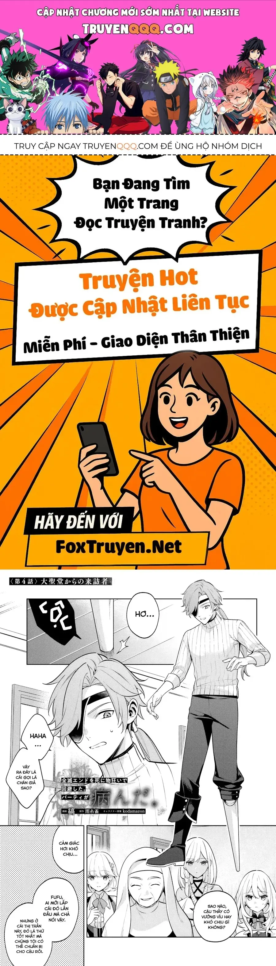 Zenmetsu End O Shi Ni Monogurui De Kaihi Shita. Party Ga Yanda. Chapter 4 - Trang 2