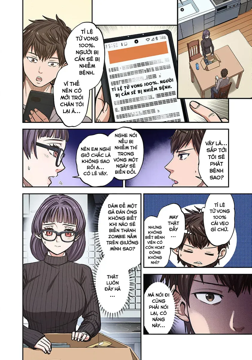 Zombie No Afureta Sekai De Ore Dake Ga Osowarenai Tokiko If Story Chapter 1 - Trang 14