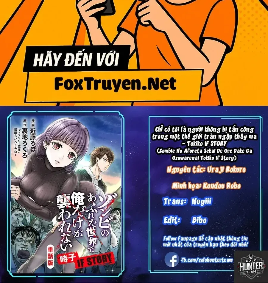 Zombie No Afureta Sekai De Ore Dake Ga Osowarenai Tokiko If Story Chapter 2 - Trang 3